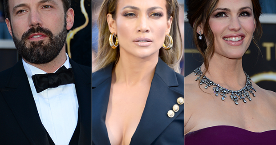 Ben Affleck, Jennifer Lopez e Jennifer Garner (Foto:Reprodução /  AFP)