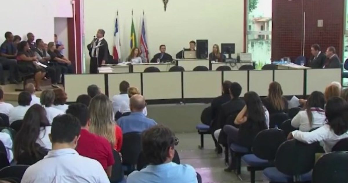 Julgamento foi realizada na quinta-feira (14), em Alagoinhas. (Foto: Reprodução/TV Subaé)