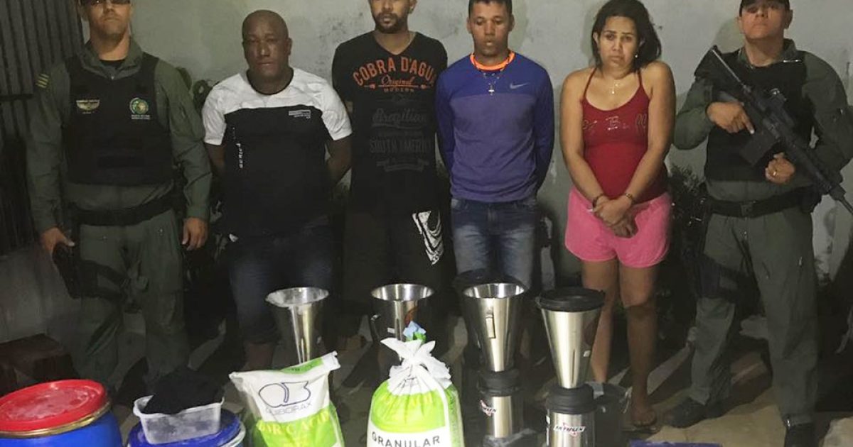 Operação prendeu quadrilha em Goiás na quarta-feira (Foto: Divulgação/ SSP-BA)
