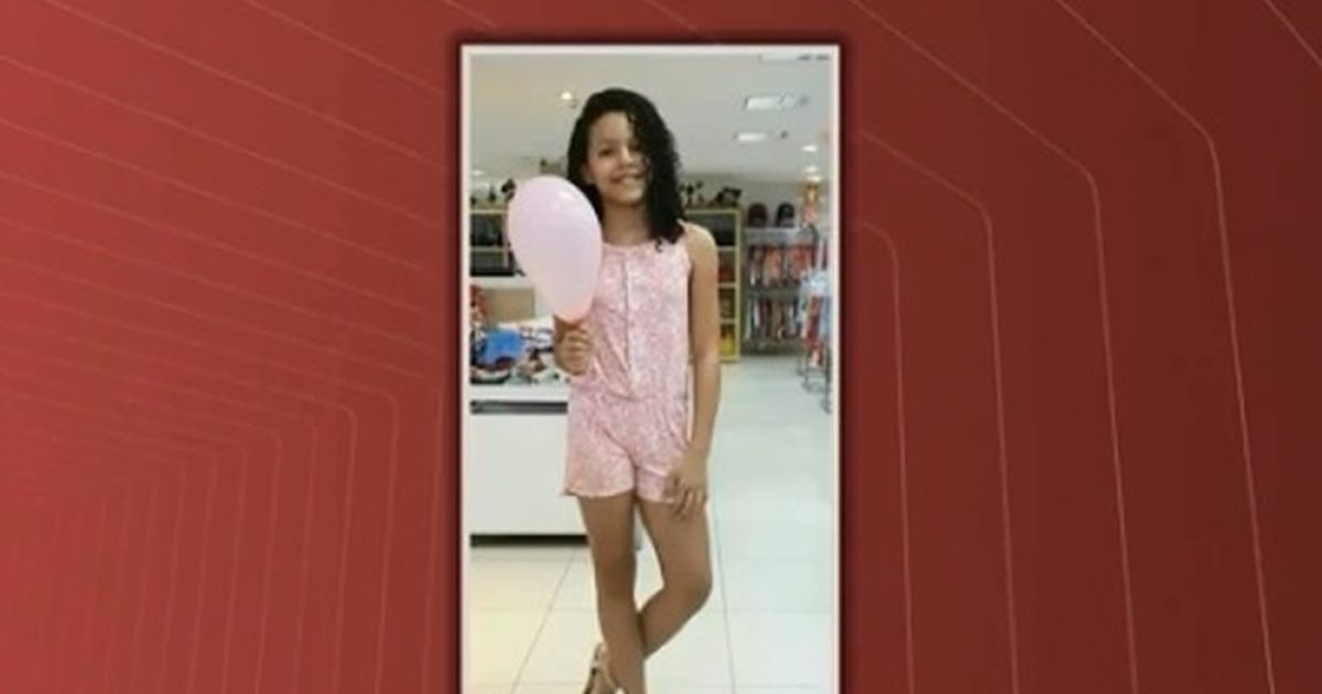 Menina de 10 anos foi morta na cidade de Camaçari (Foto: Reprodução/ TV Bahia)