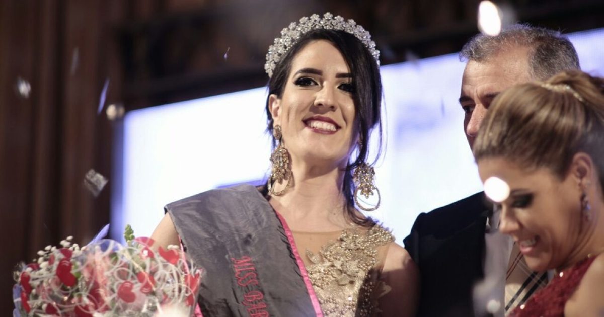 Camila Alves Quintela foi eleita Miss Bariátrica em Salvador (Foto: Arquivo Pessoal)