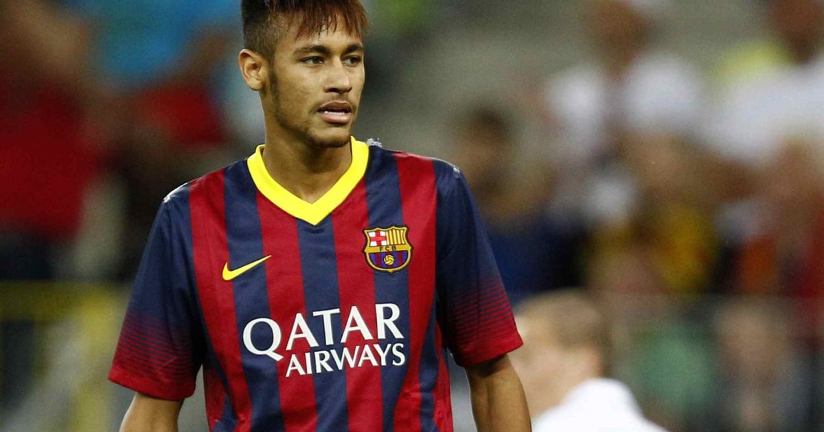 Neymar é vítima de racismo no jogo do Barcelona com o Espanyol. Foto: Reprodução/www.101greatgoals.com