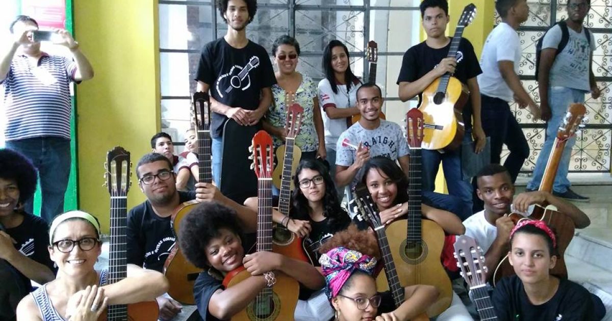 Centro Estadual de Educação Profissional cria Orquestra de Violões (Foto: Divulgação)
