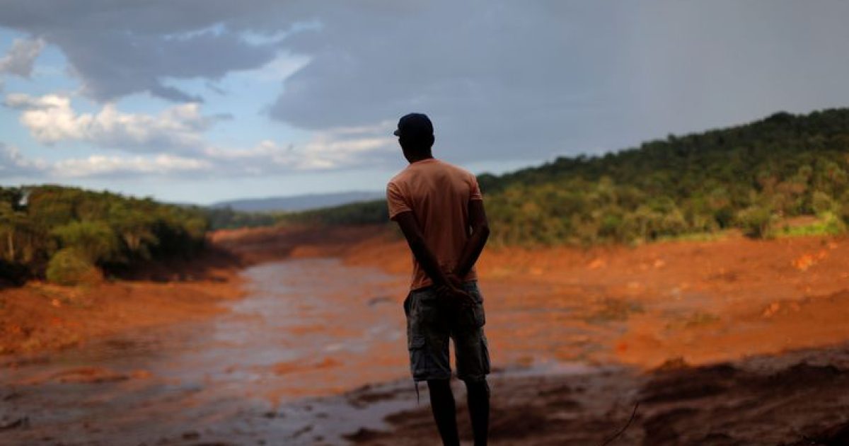 Mar de lama de barragem que se rompeu em Brumadinho Reuters/Adriano Machado/Direitos Reservados