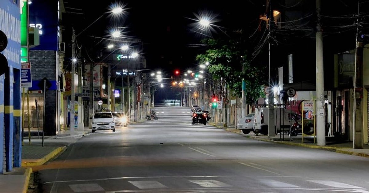 Ruas devem ficar vazias das 22h às 05h. Foto: Divulgação/Pref. de Juazeiro