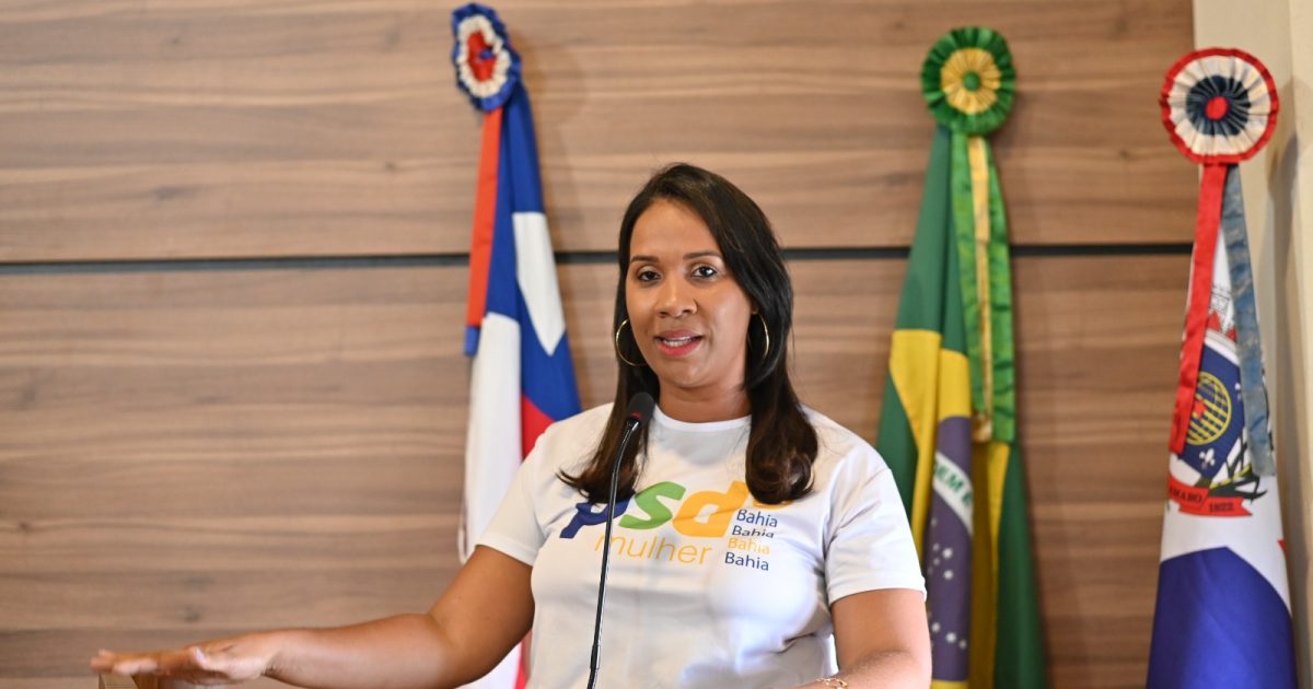 Juliana Conceição, representante do PSD de Santo Amaro