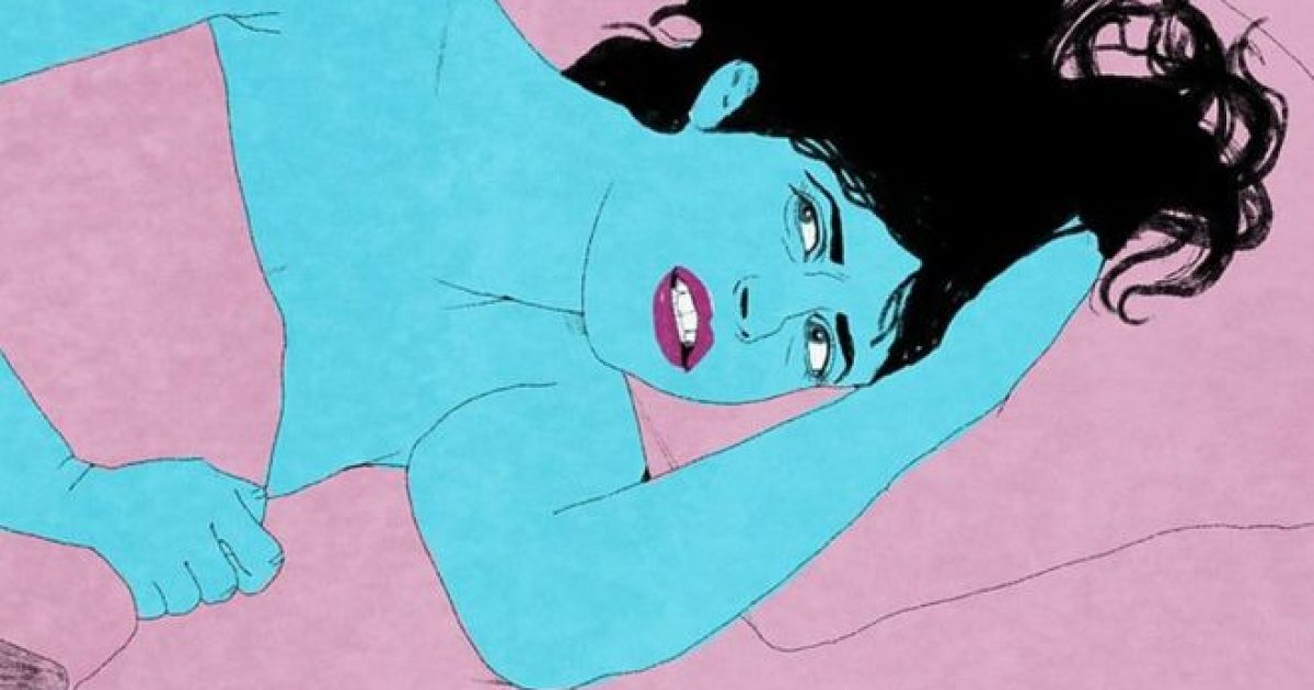 O sexo pode ser uma experiência dolorosa para muitas mulheres (Ilustração: Rebecca Hendin/BBC Three)