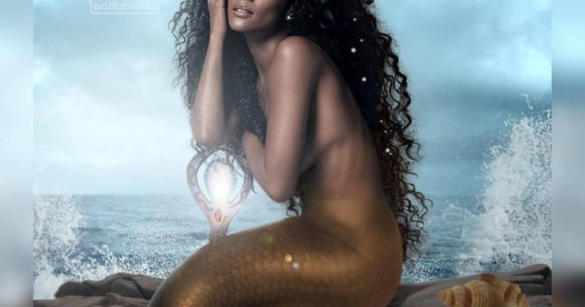 Tais Araujo é uma verdadeira rainha do mar em homenagem à Iemanjá (Foto: Instagram/Reprodução)