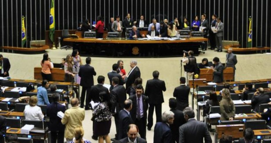 Plenário da Câmara dos Deputados durante sessão de votação da reforma política  (Foto: Alex Ferreira/ Câmara dos Deputados/ CP)