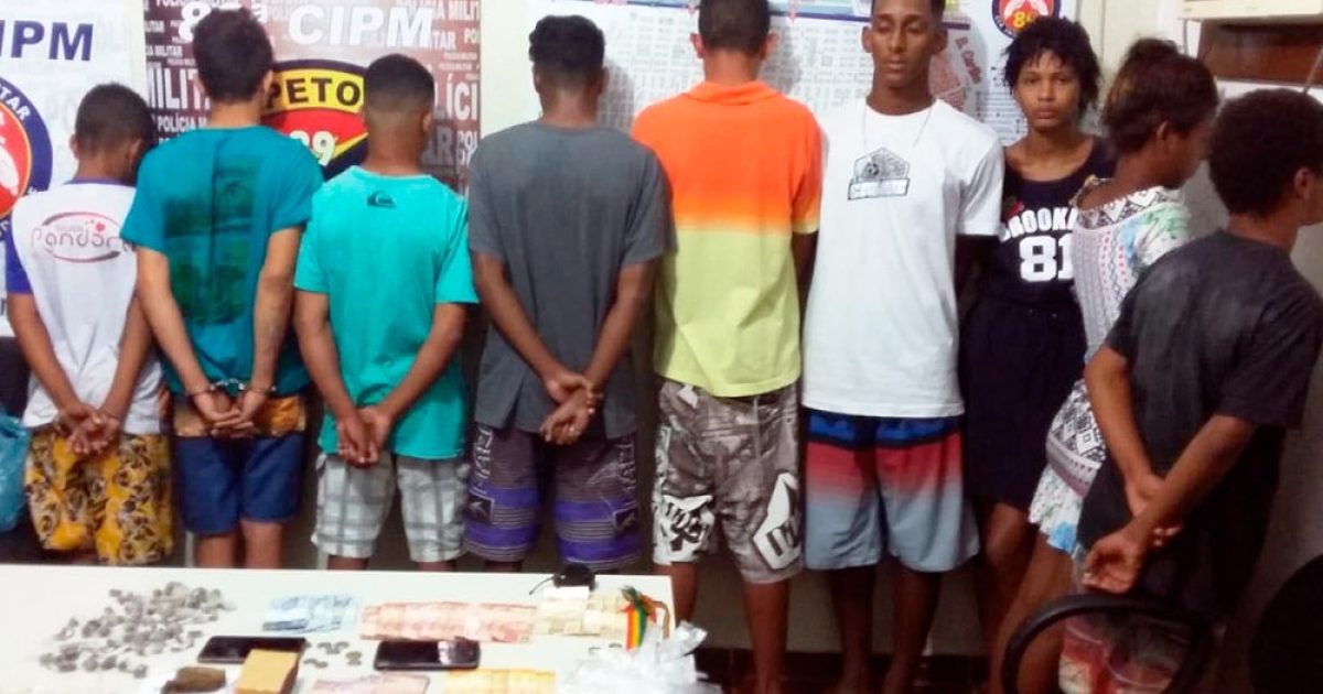 Grupo foi descoberto em Itabatã, distrito de Mucuri (Foto: Divulgação/Polícia Militar)